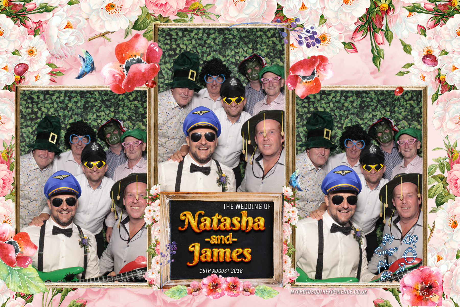 Natasha & James  | View more photos from the event at gallery.myphotoboothexperience.co.uk/u/MyPhotoBoothExperienceLtd/Natasha-James